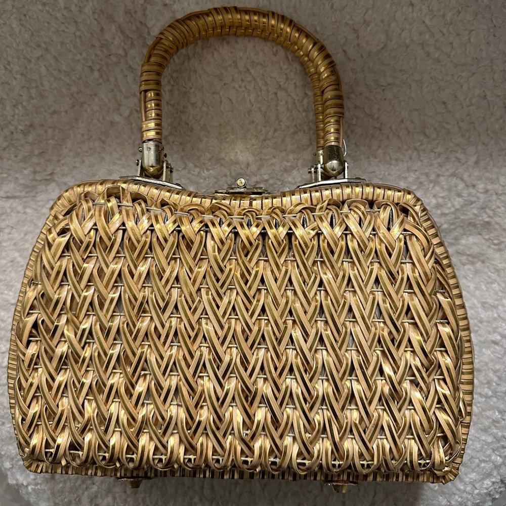 Vintage 1960’s Gold Bag